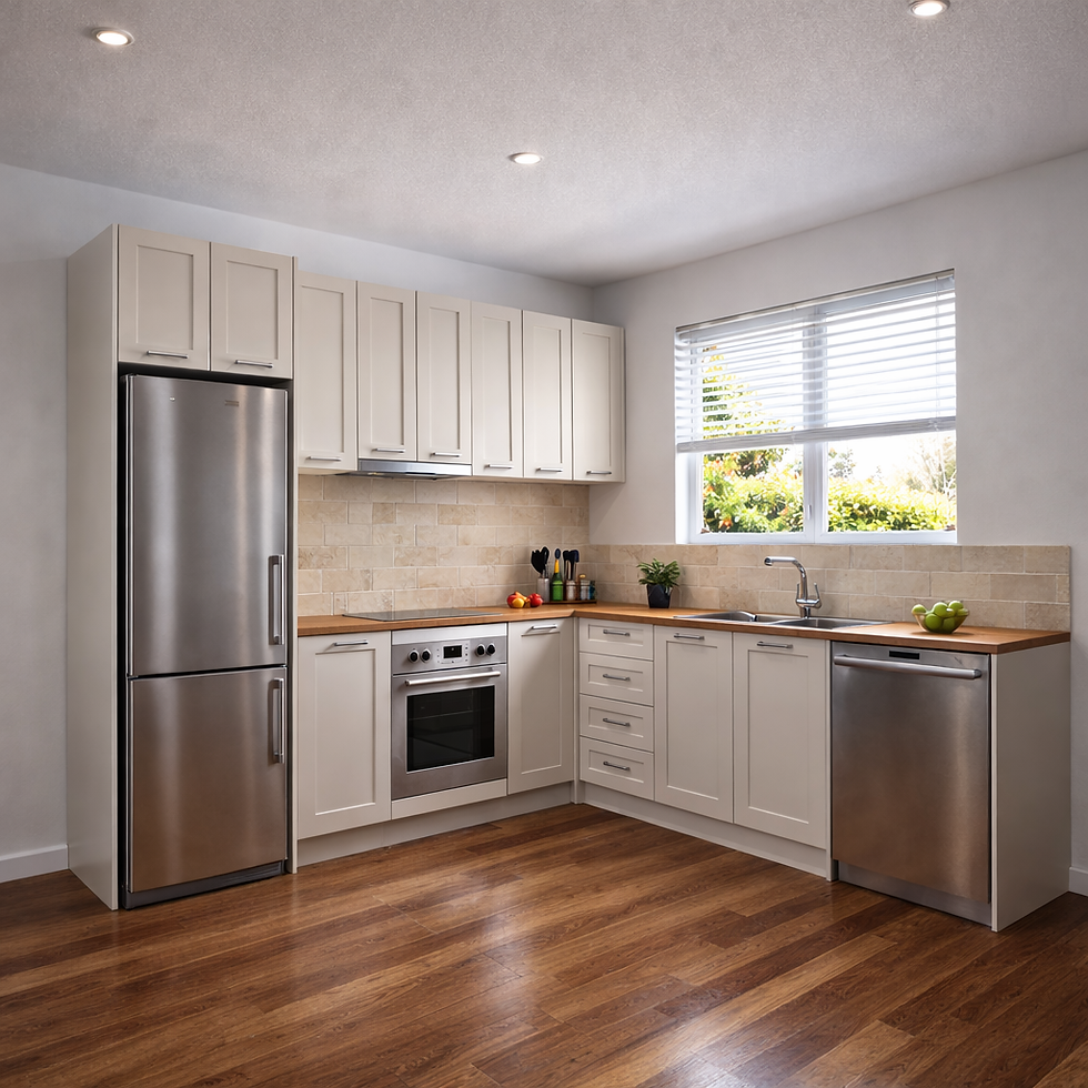 Thumbnail: Small L Shape Kitchen Package (2.7m x 2.7m)