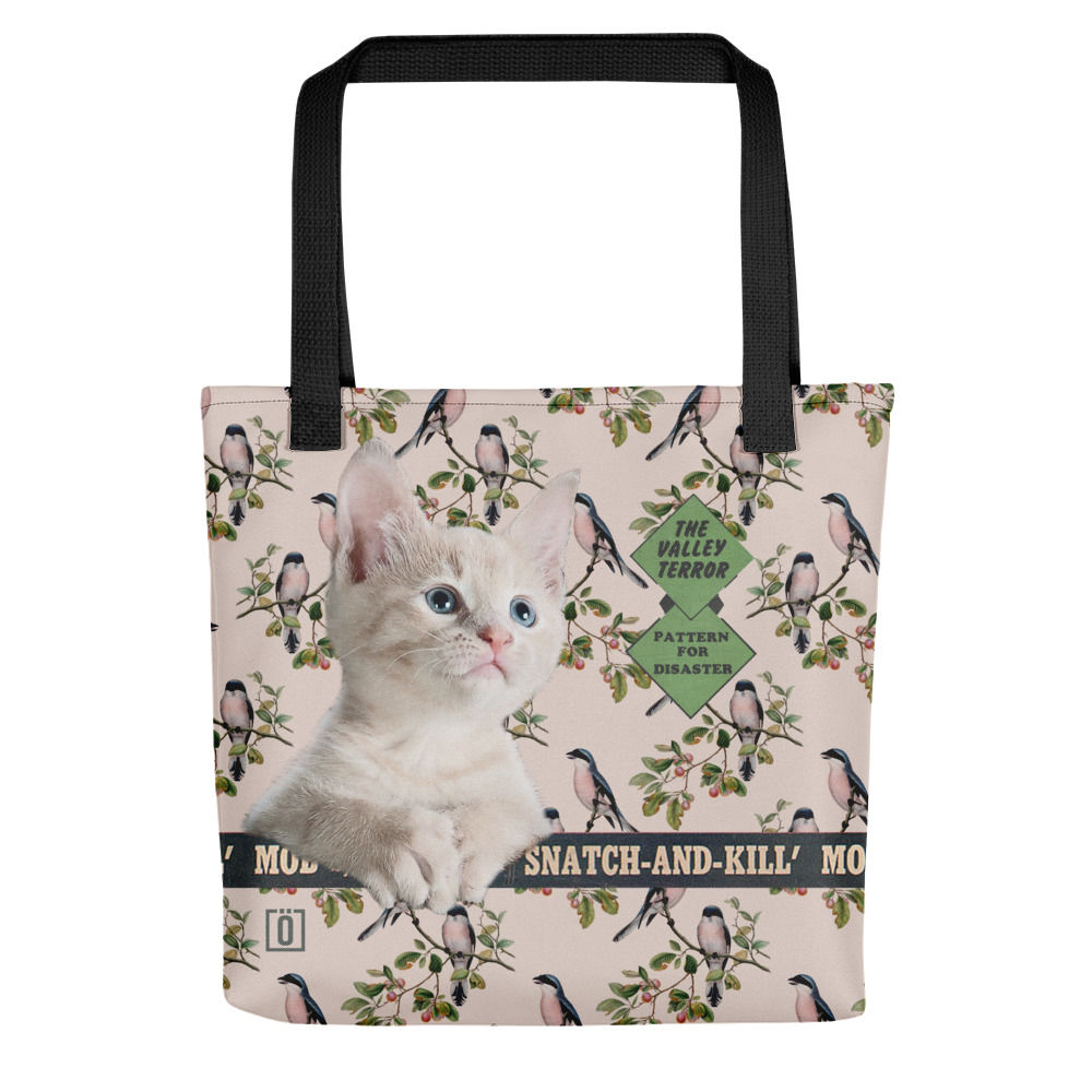 Tote Bag: Famous Crime Cats Tote Bag - Snatch And Kill