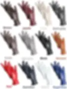 Thumbnail: Women's Sheepskin Gloves Winter Warm Plus Velvet Short Thin Touch Screen Driving