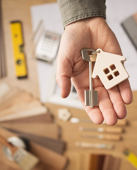 House Key in Hand