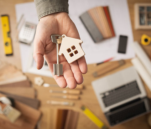Llave de casa en mano