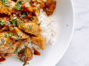 CERDO EN SALSA DE OSTRAS