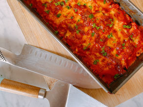 ROLLITOS DE ZAPALLO ITALIANO CON BOLOÑESA