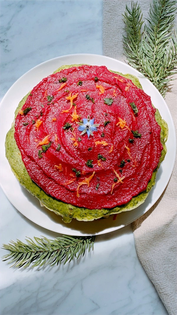 receta torre de panqueques 