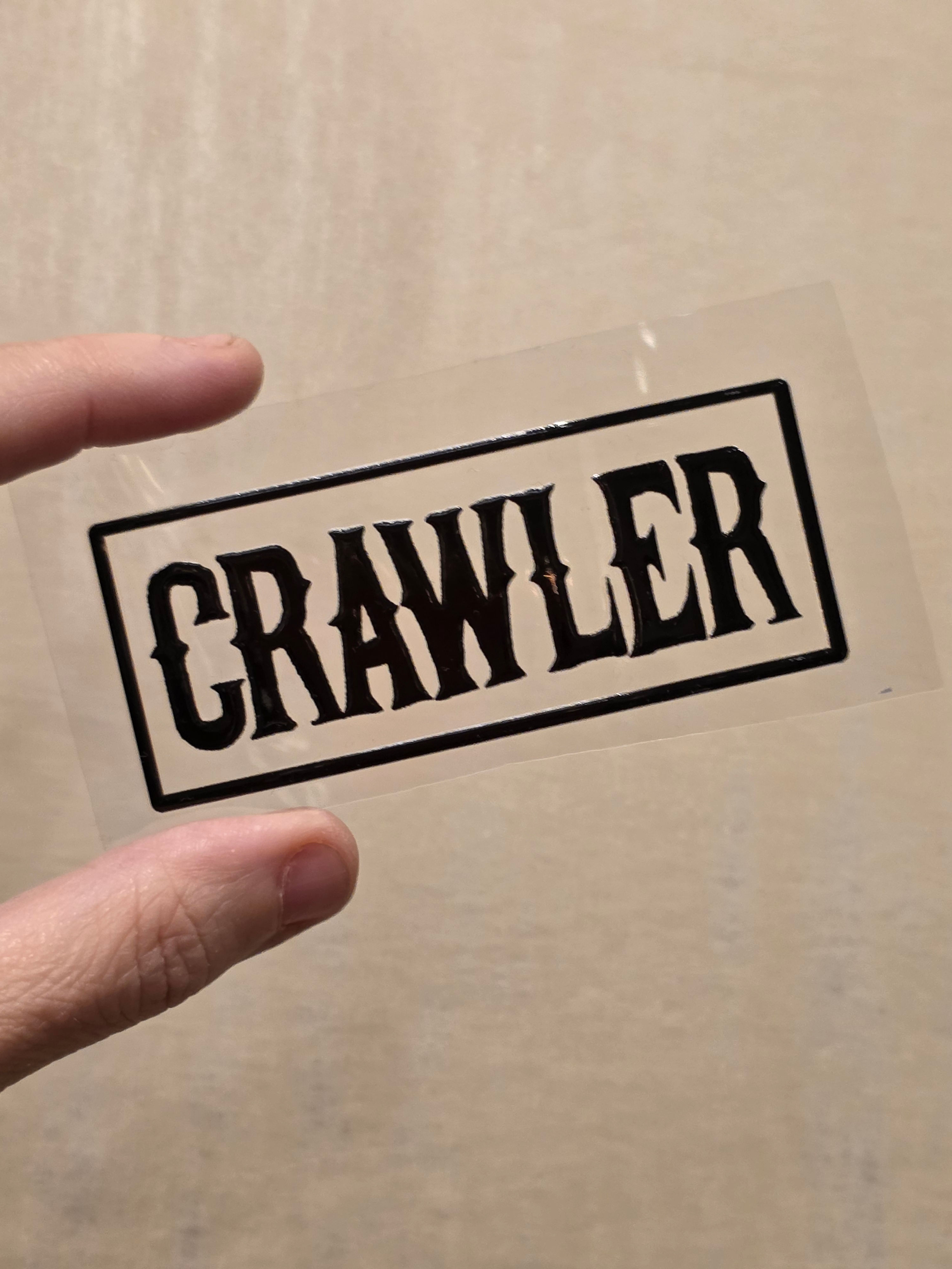 Car Decal 3.5" - Crawler name badge style Dungeon Crawler Carl