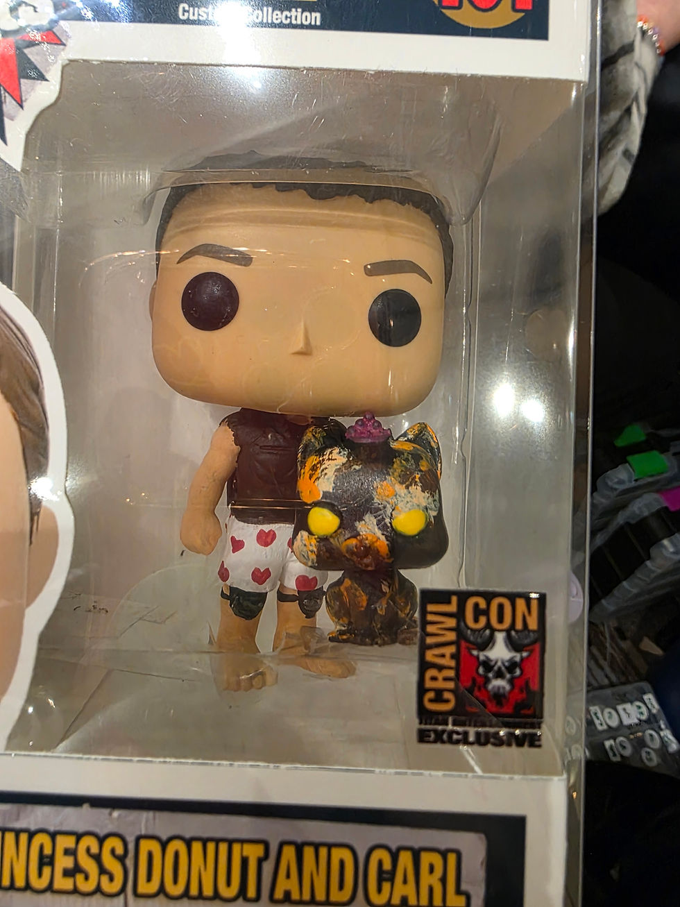 Thumbnail: Custom Vinyl figure - CARL& DONUT