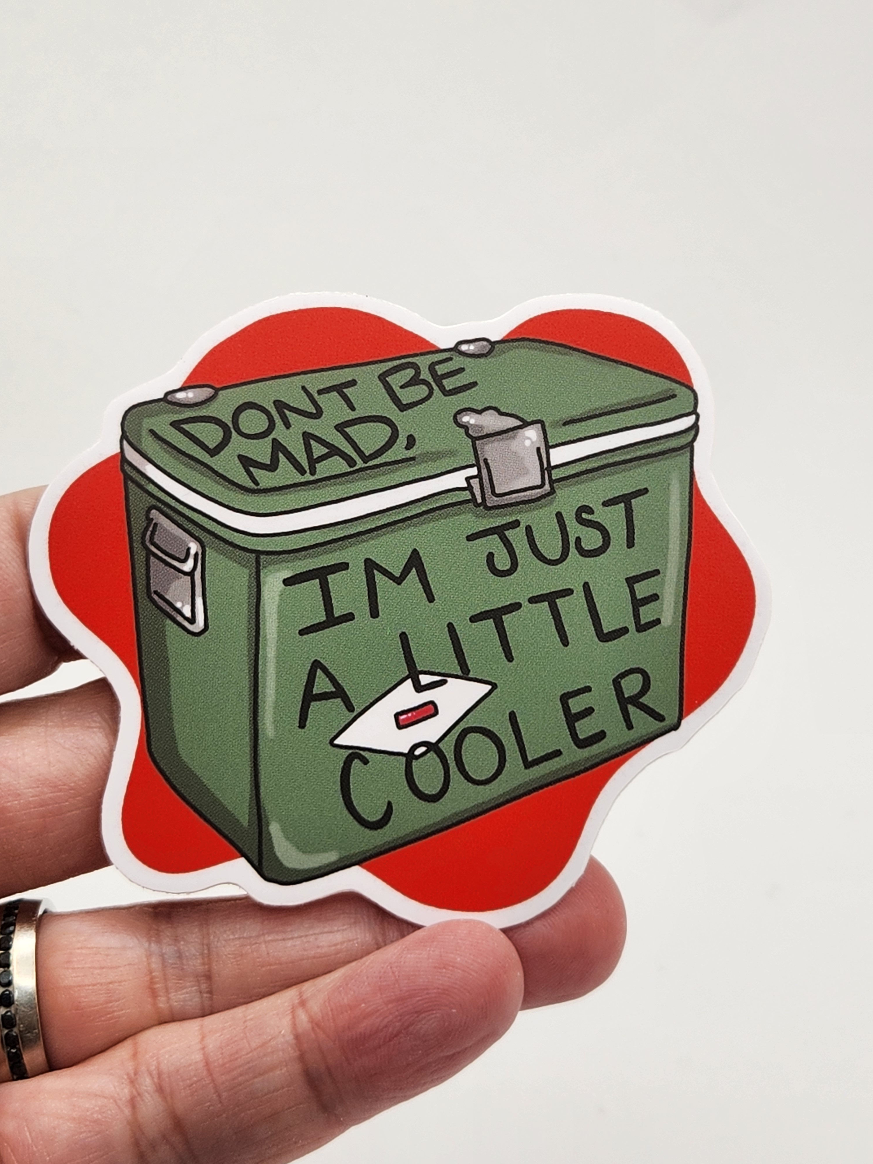 Vinyl Sticker - Supernatural cooler pun deans coleman