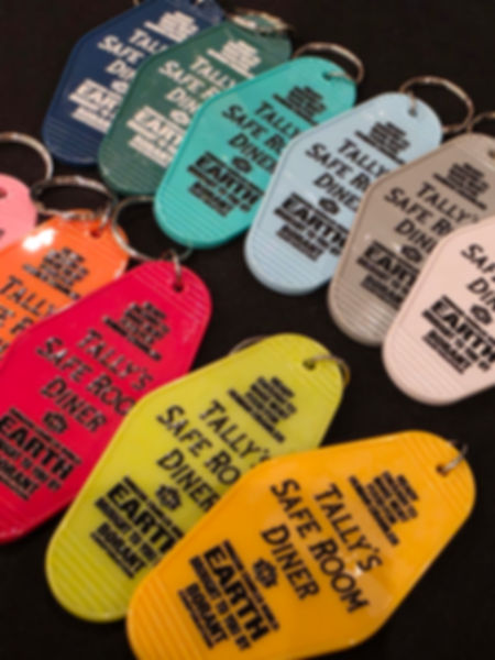 Retro Motel Keychain - Tallys safe room Dungeon Crawler Carl