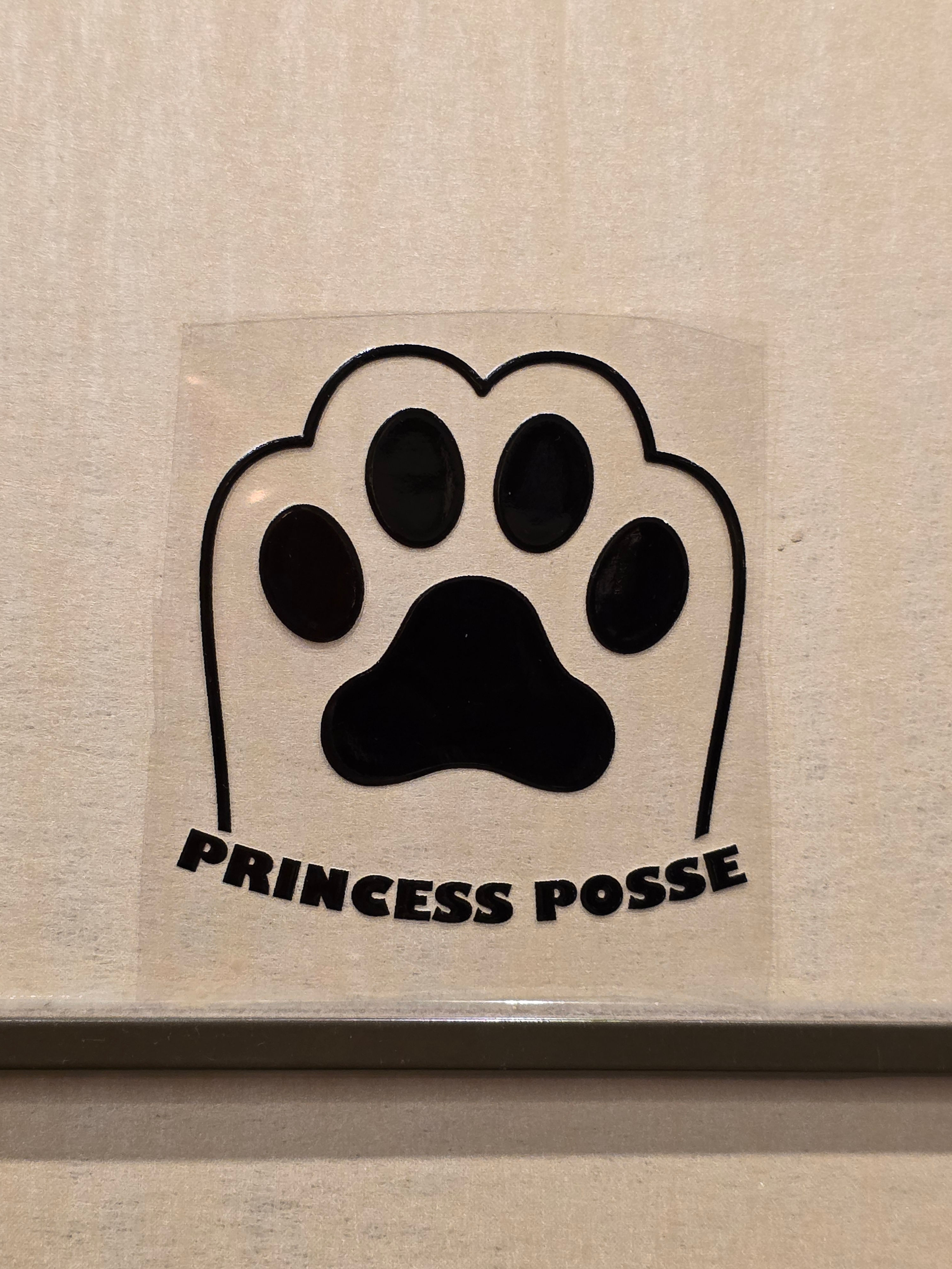 Car Decal 3.5" -  Princess Posse Dungeon Crawler Car
