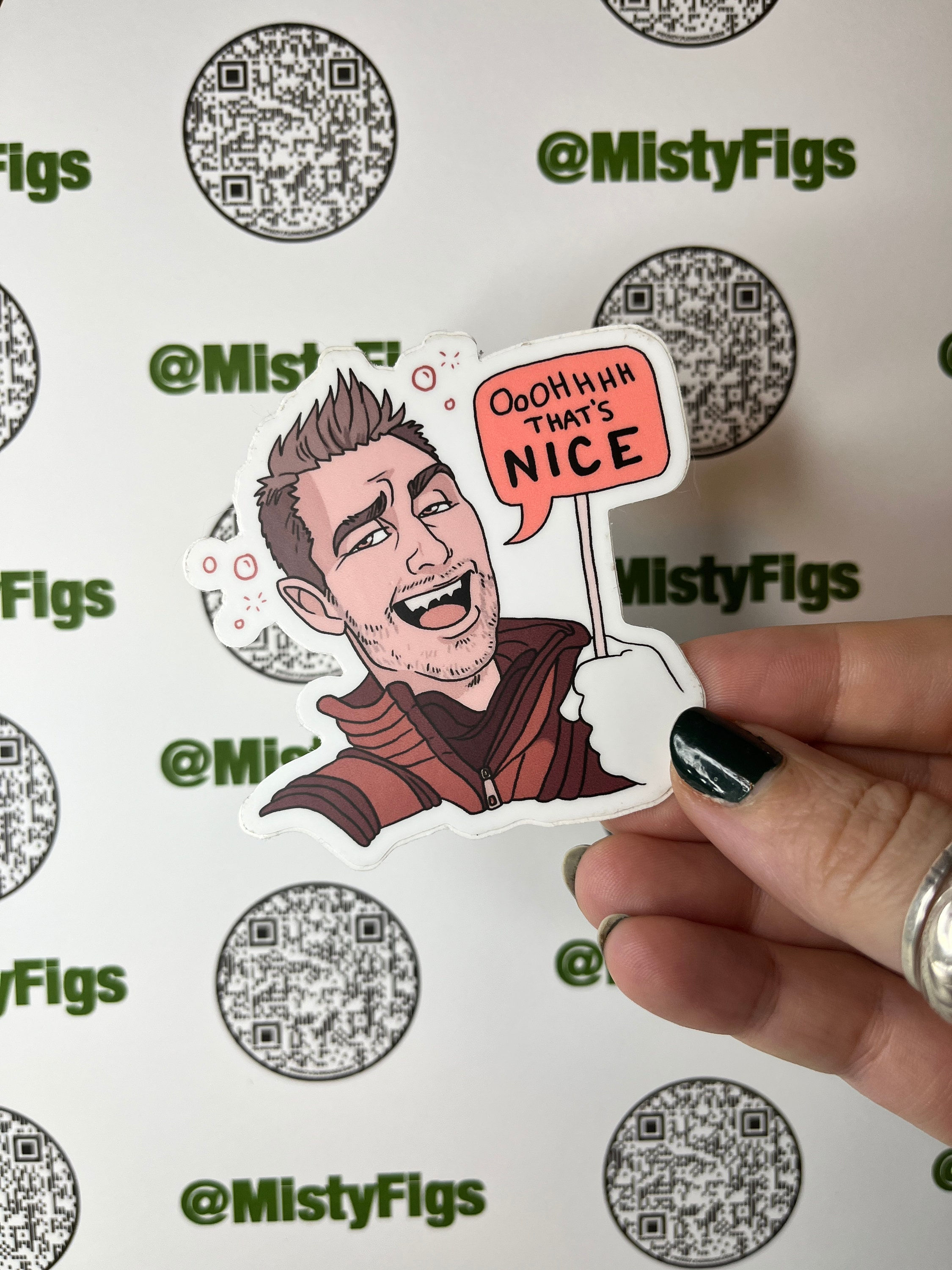 Vinyl Sticker - Kraglin Space uncle -waterproof