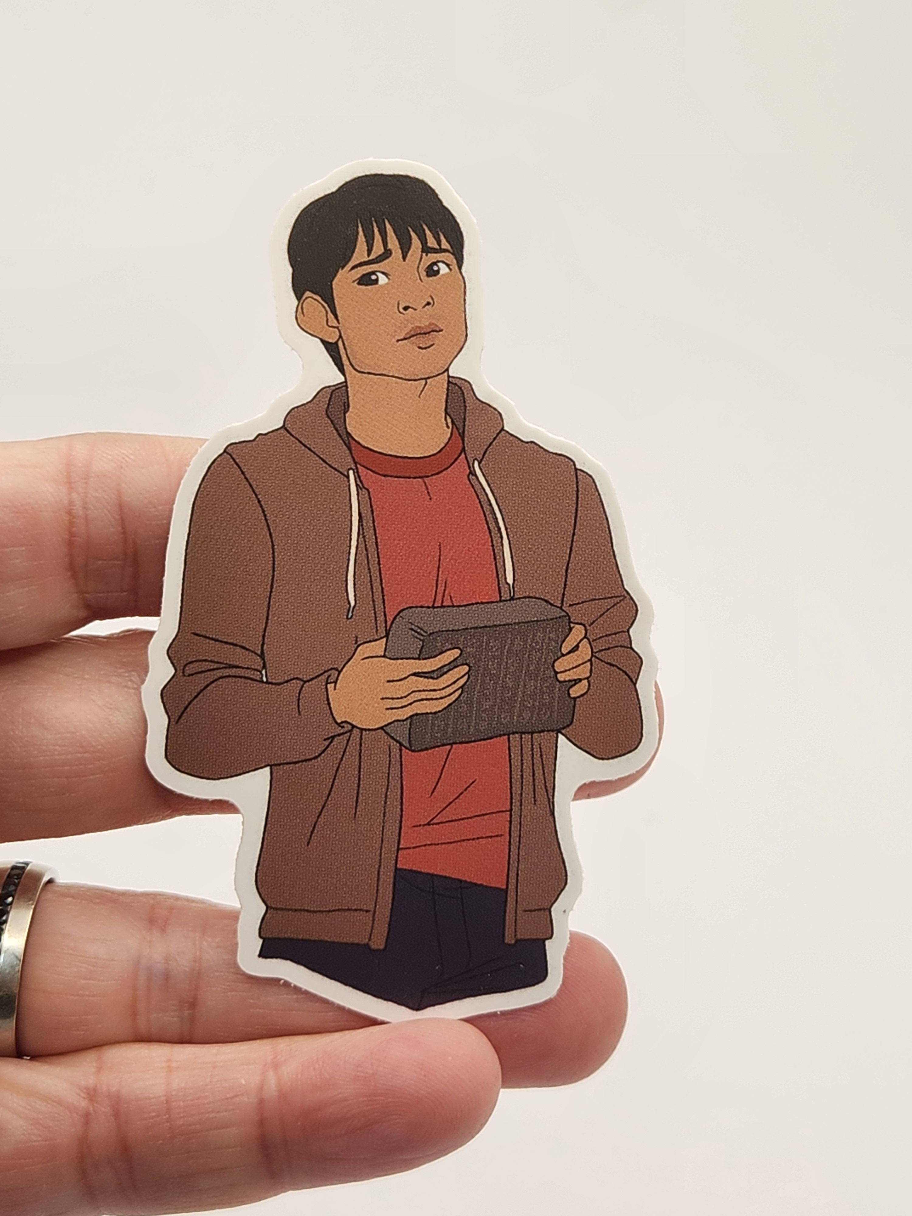 Vinyl Sticker - Supernatural kevin tran profit tablet angel demon