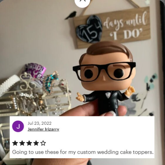 Thumbnail: The Melvin - Glue Yourself - Acrylic Funko Glasses