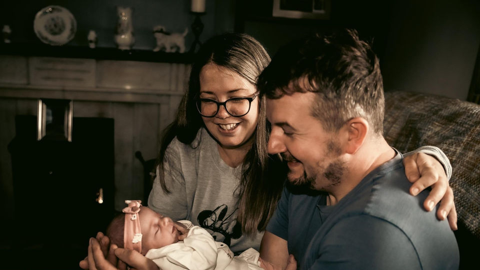 Northern ireland newborn photographer 