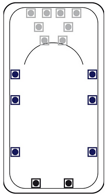 Whirlsystem 5. - Whirlwanne - Badewanne mit Düsen