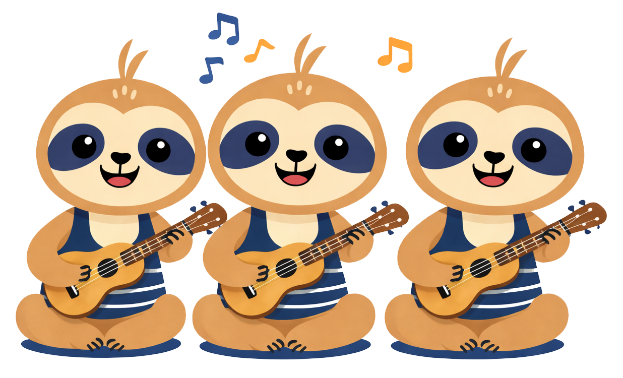 Ukulele 3 Kinder sitzend fröhlich.png