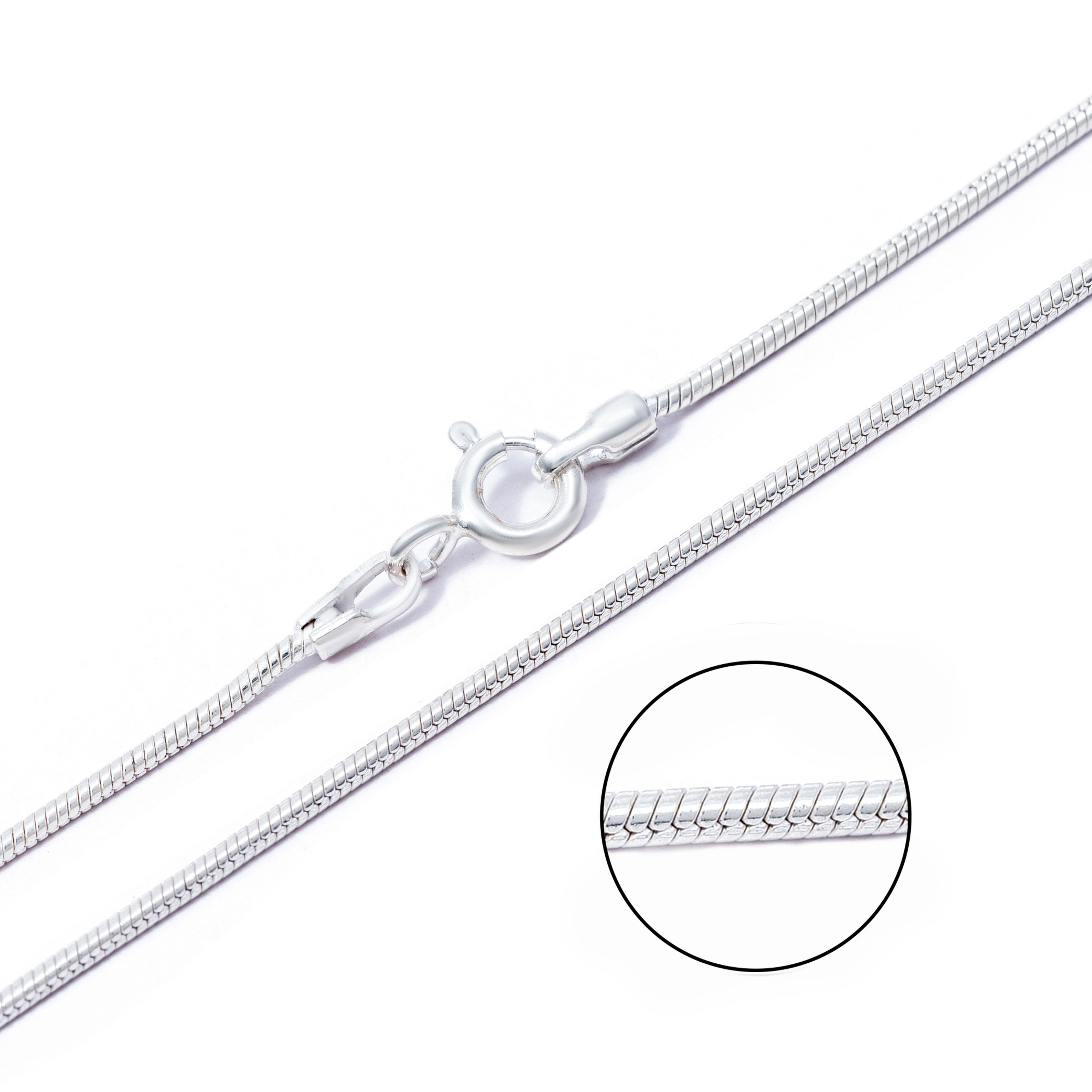 925 Sterling Silver Snake Chain
