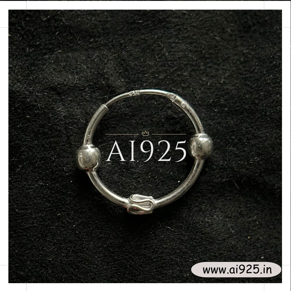 Designer Wire Hoop Earring