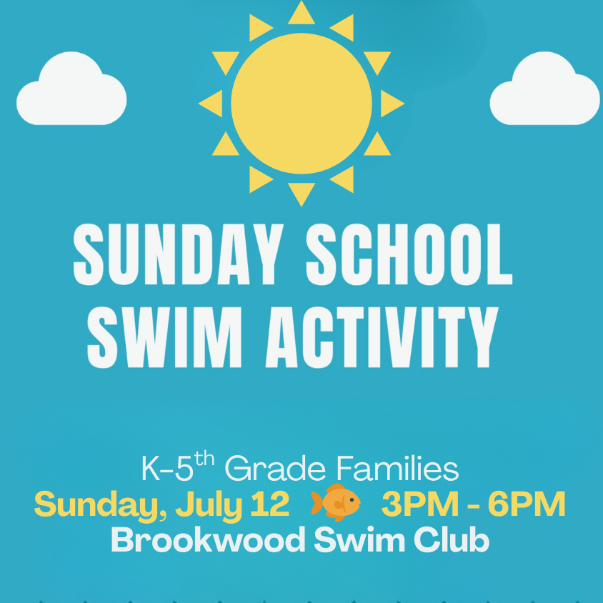 K–5th Sunday School Swim Activity