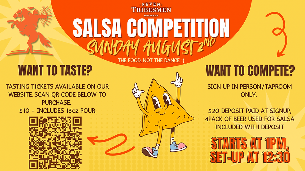 Salsa Competition - Tasting Tickets!