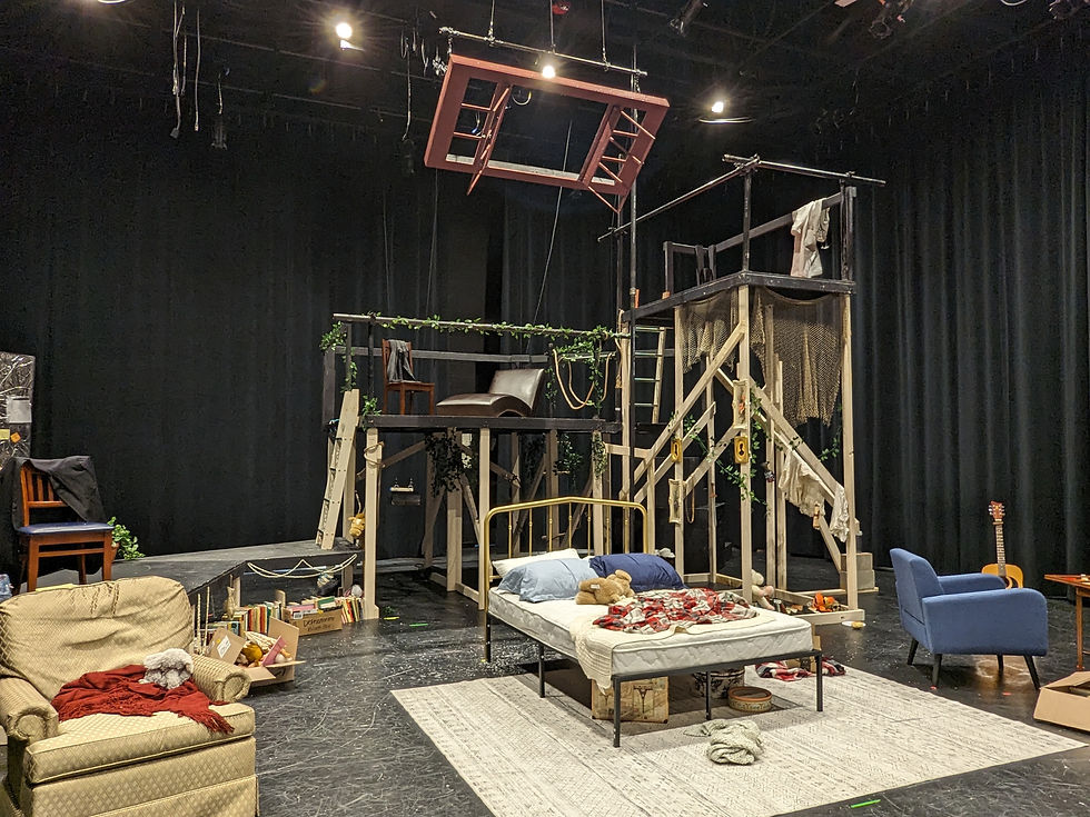 Set w/o stage lighting