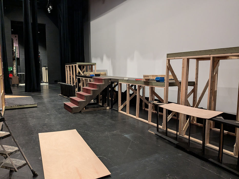 Warbucks Mansion - Framing