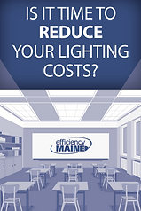 Classroom lighting postcard