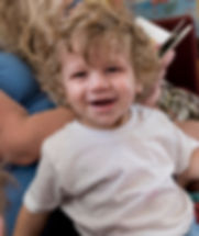 child smiling