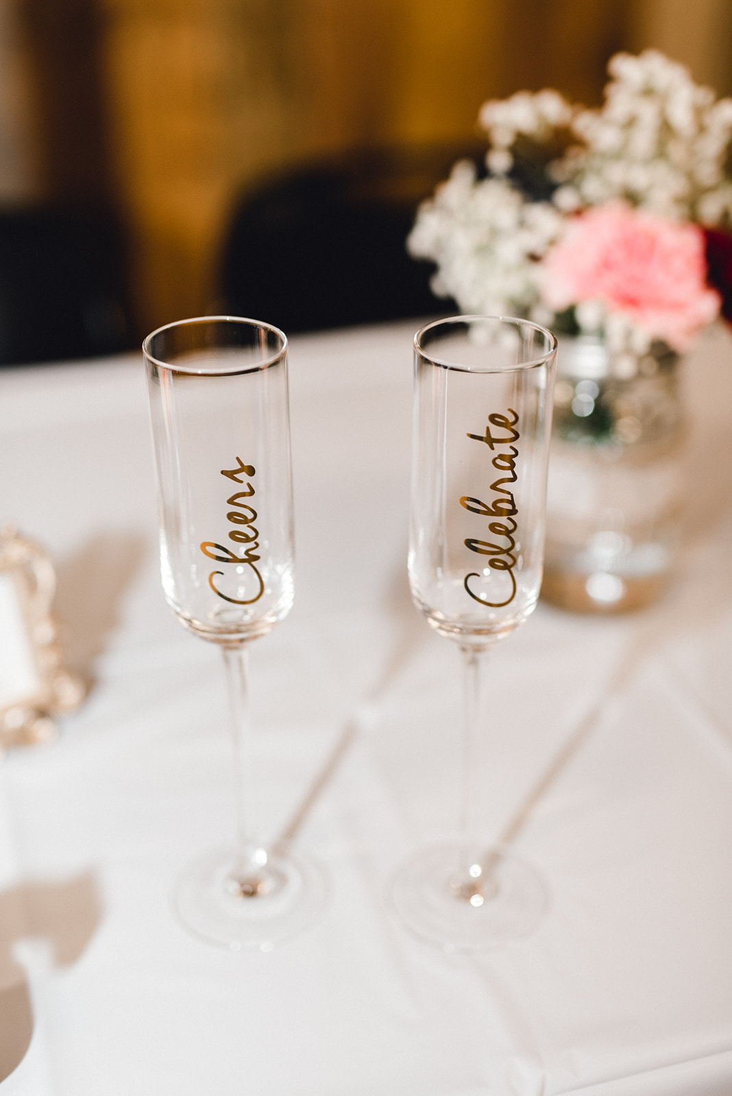 Toast to the happy couple