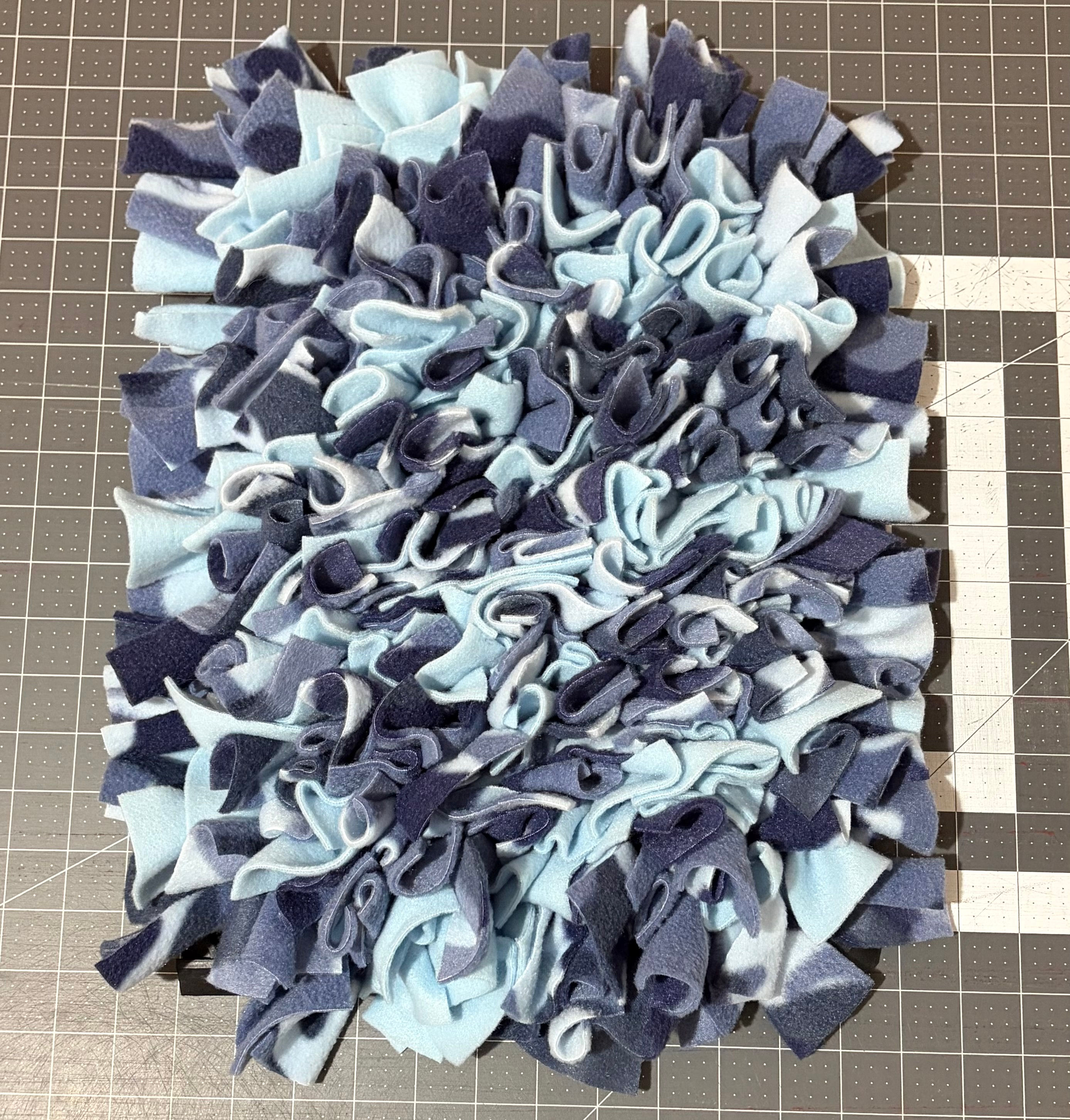 Snuffle Mat - Large - Blue Camo