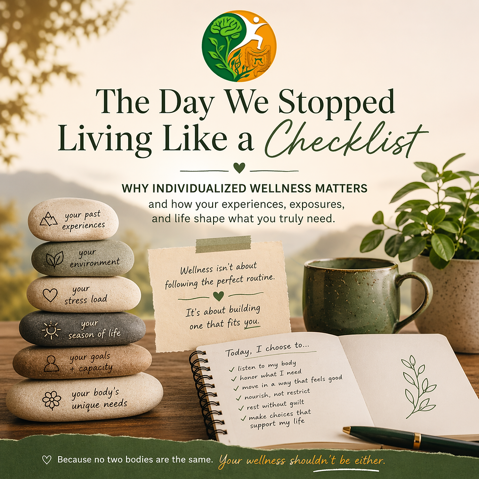 The Day We Stopped Living Like a Checklist