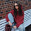 Thumbnail: Bluza Baggy Bordo