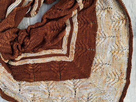 July & August's Design Knitting in the Works