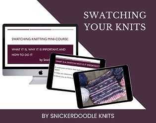 Mockup of course "Knits You'd Make Twice: 3 Secrets to Pieces You'll Love and Wear"