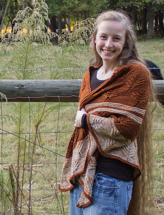 Where the Buffalo Roam Shawl Knitting Pa