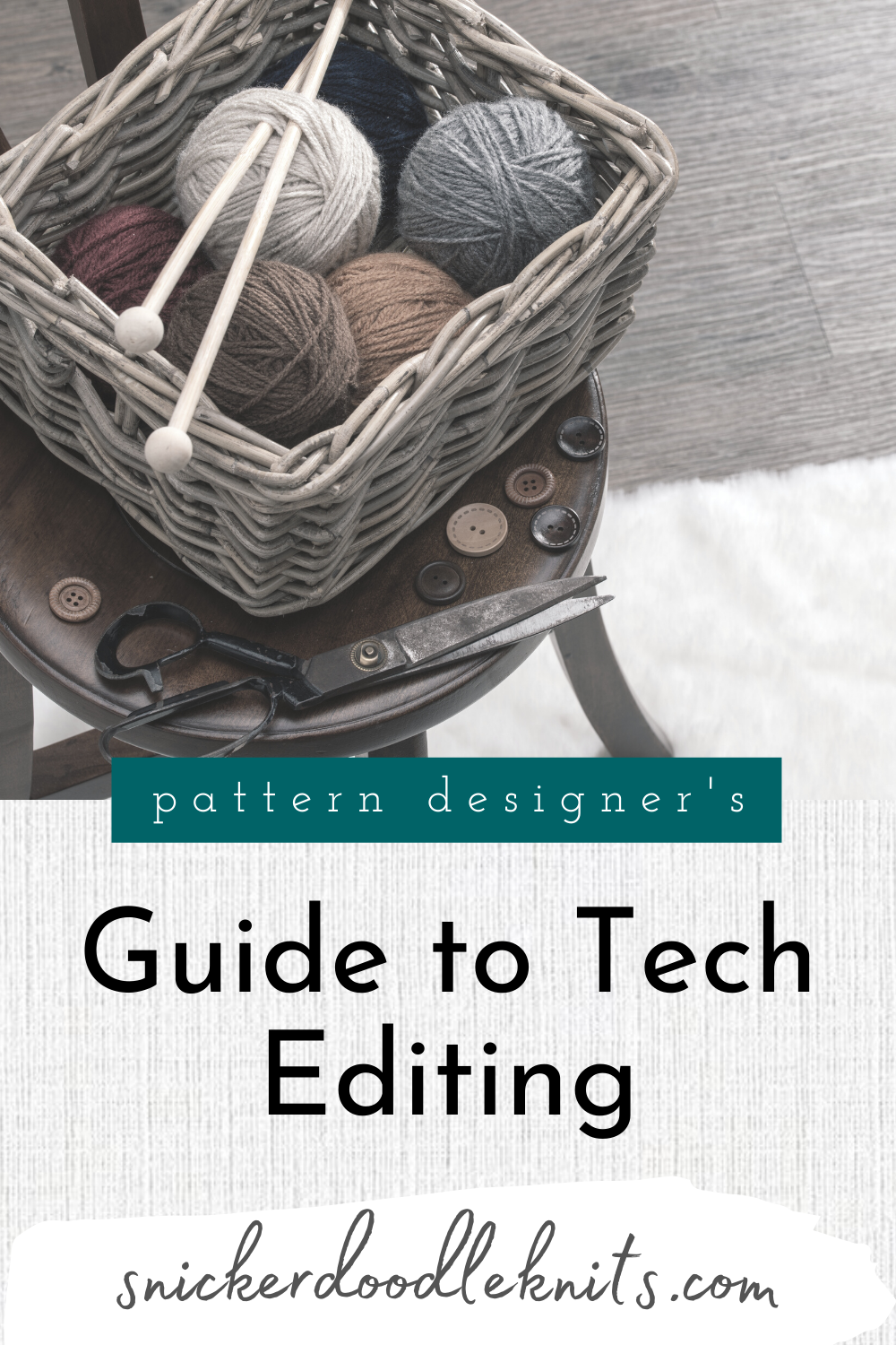 knitting pattern designer's guide to tech editing
