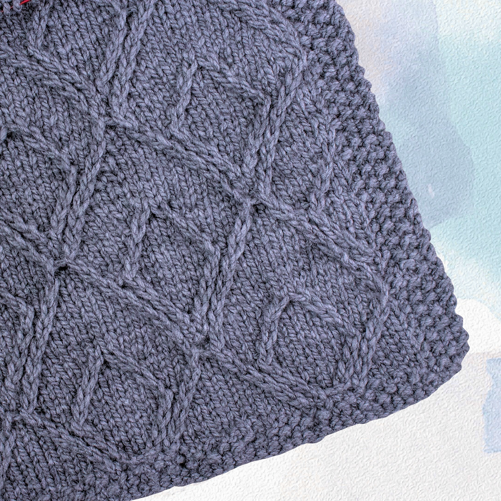 Thumbnail: Nestled Diamonds Blanket