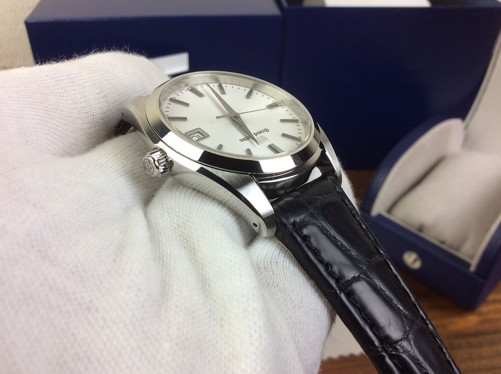 Thumbnail: Grand Seiko SBGX295 Heritage Collection Quartz Watch New + Box & ID Card 
