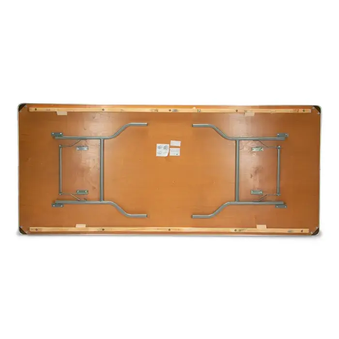 Thumbnail: Heavy Duty European Birchwood Folding Banquet Table - ''Queen'' 8' x 42''
