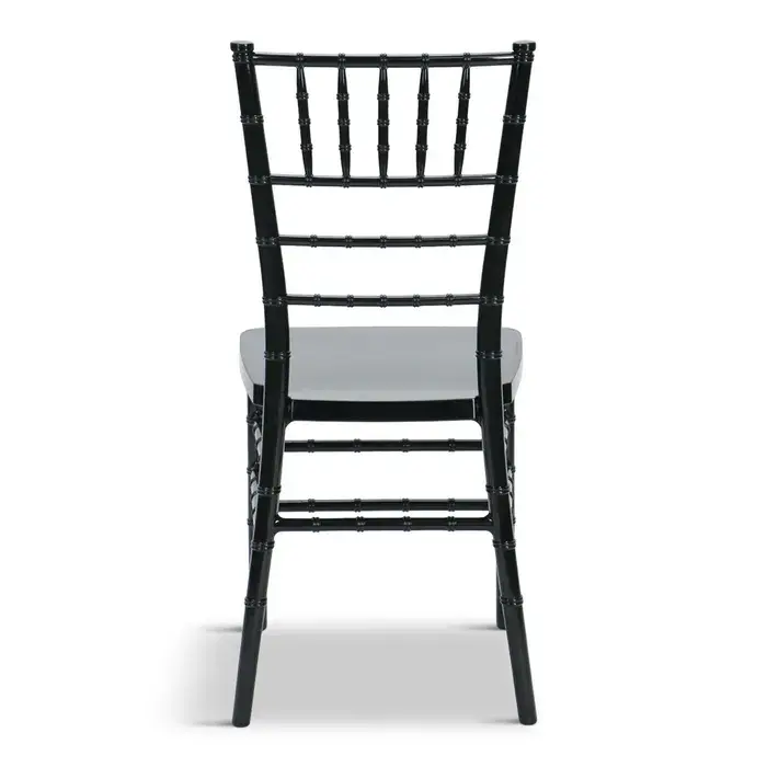 Thumbnail: Monoblock Resin Chiavari Chair - Black