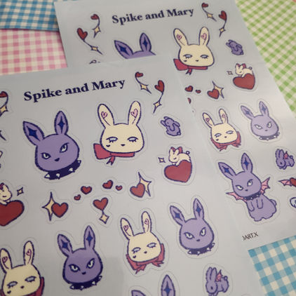 Stickers, Sticker sheet, cute stickers, Melbourne artist, art shop