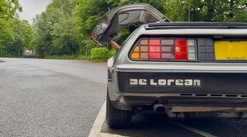 McFlys Delorean DMC-12 Low Rear Open Wing Door