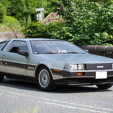 McFlys Delorean DMC-12 Whatstandwell Bridge