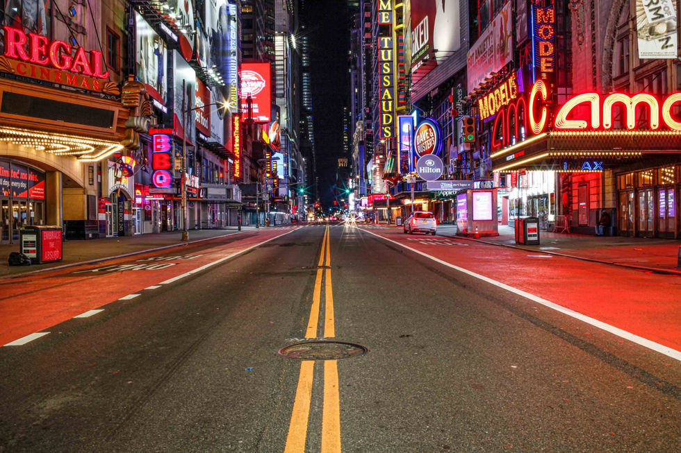 No Shows On Broadway Tonight (Theatre District), Manhattan, 2020.jpg