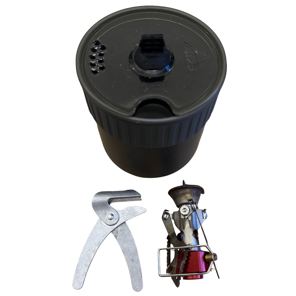 Stove for wild camping and backpacking
