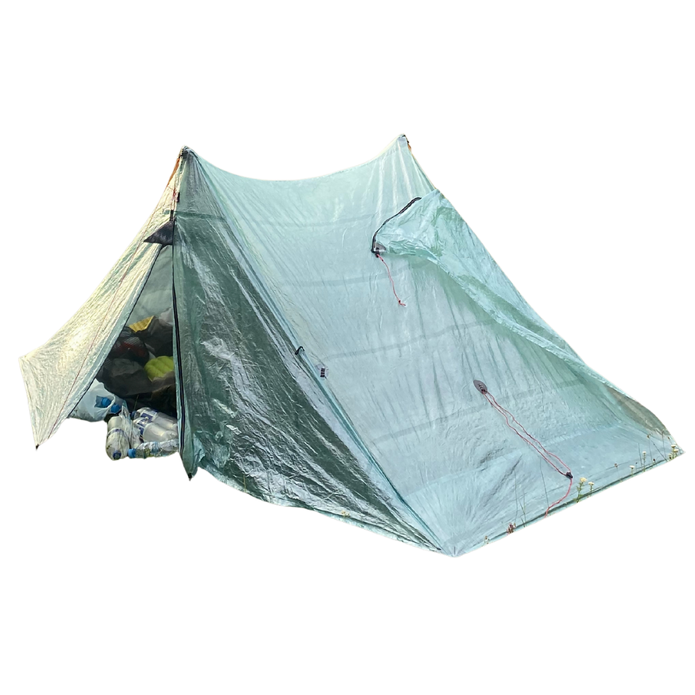 Ultralight tent for wild camping and hiking