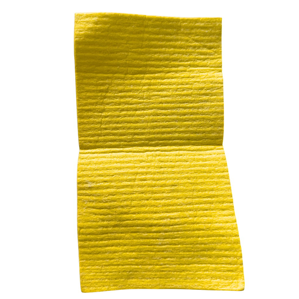 Dishcloth for cleaning hiking cooking gear