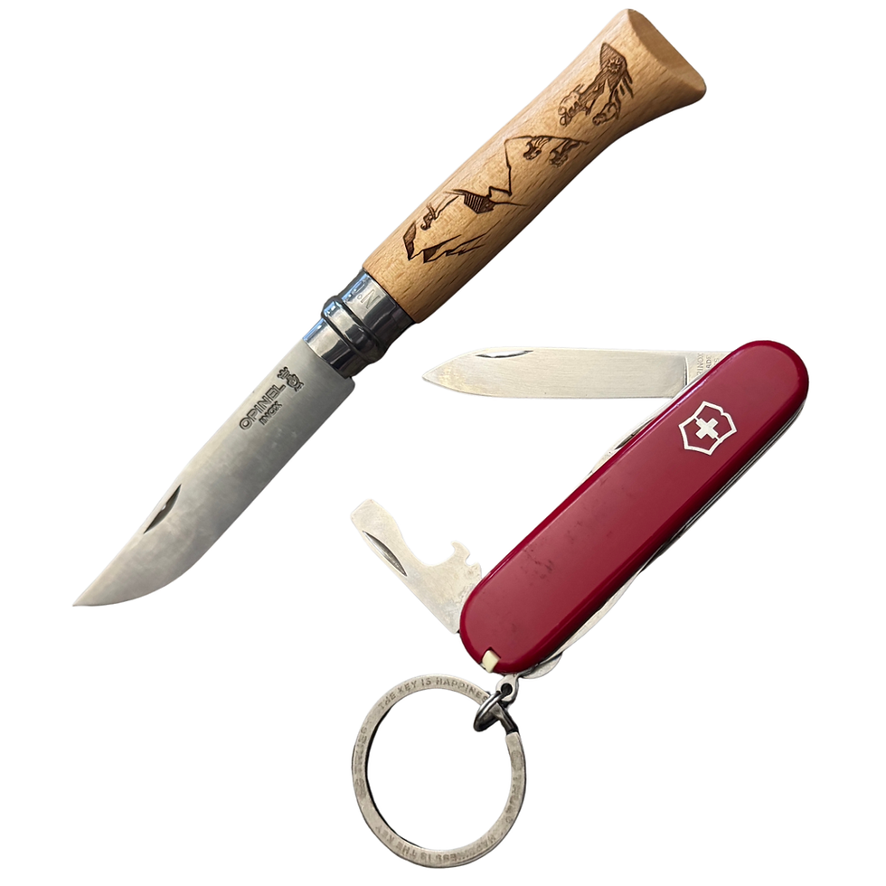 Knife for backcountry wilderness survival