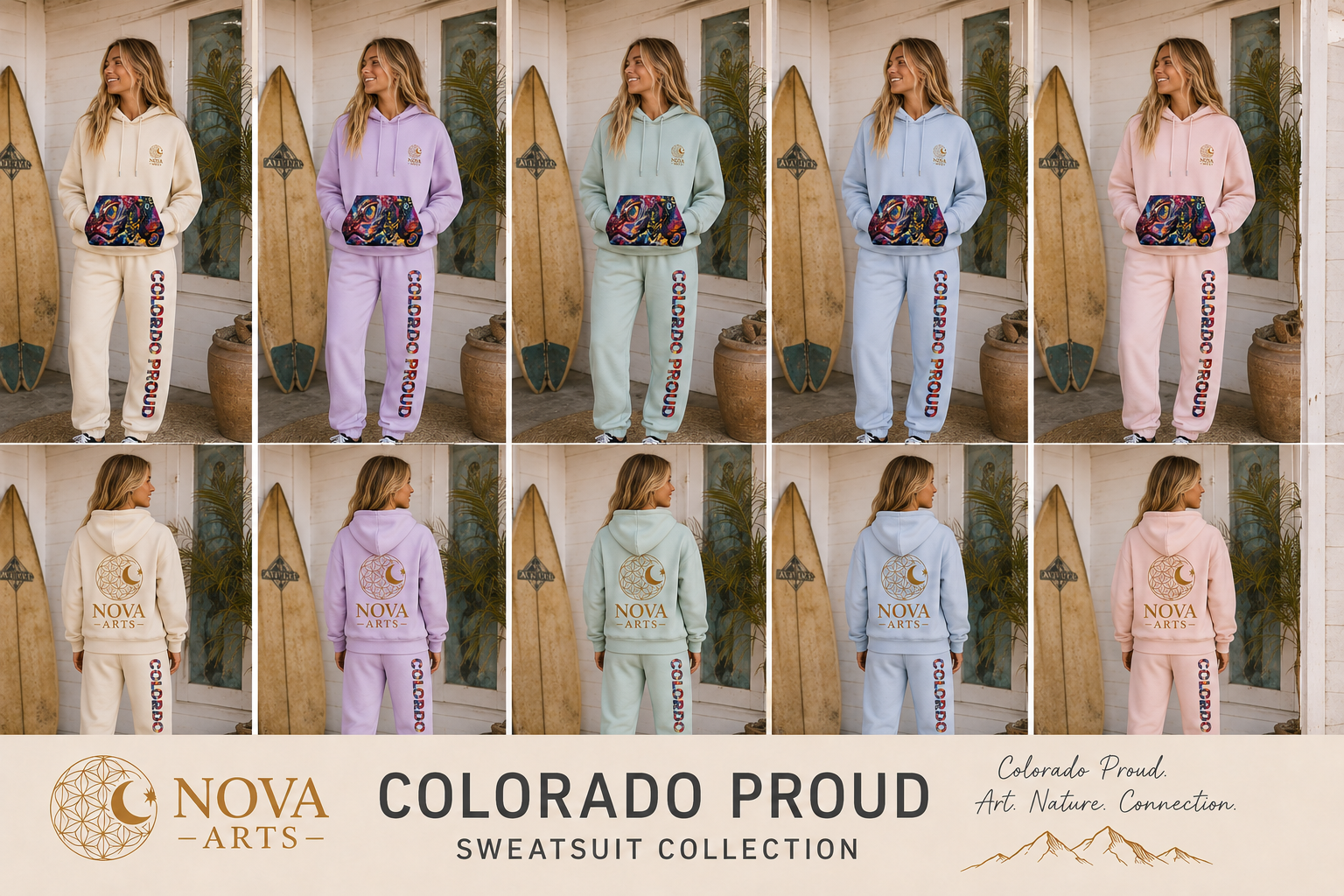 COLORADO PROUD WOMENS SWEATSUIT