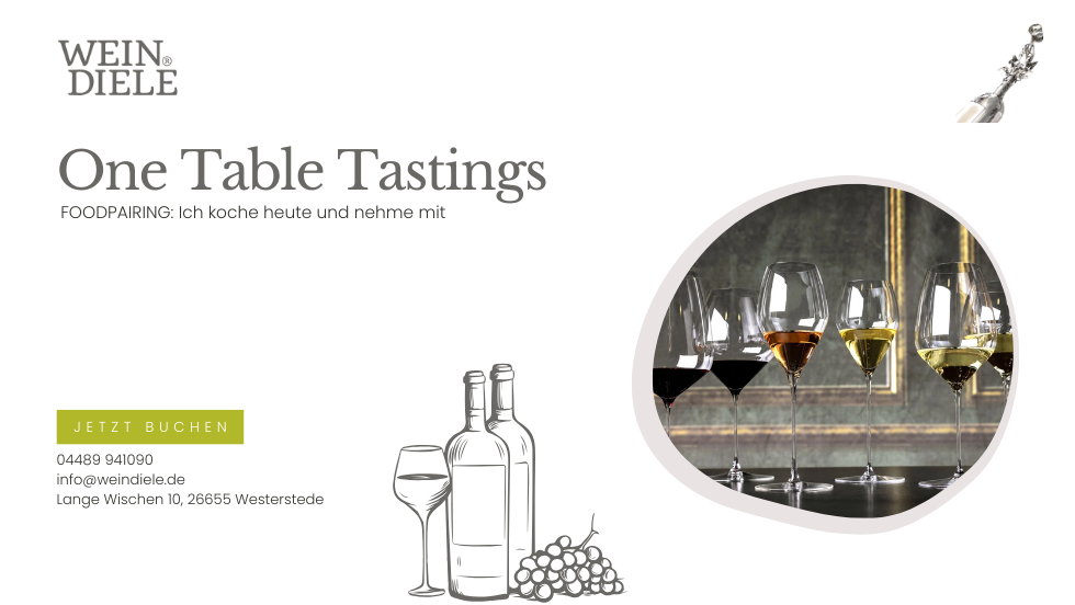 One-Table-Tasting | FOODPAIRING: Ich koche heute und nehme mit