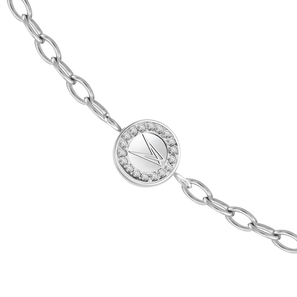 Thumbnail: Beads of Gratitude Necklace with Circular Gems™